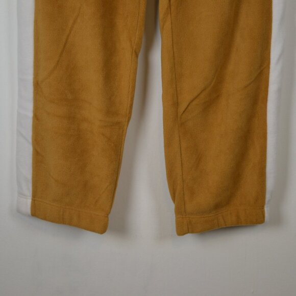 Footlocker Mens 2X Fleece Sweatpants 3 Pockets White Stripe Elastic Waist Jogger - Picture 2 of 8